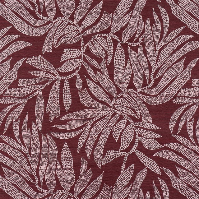 Contemporary SAMPLE - Schumacher X Johanna Ortiz Tayrona Palm Mosaic Sisal Wallpaper In Coconut Latte For Sale - Image 3 of 4