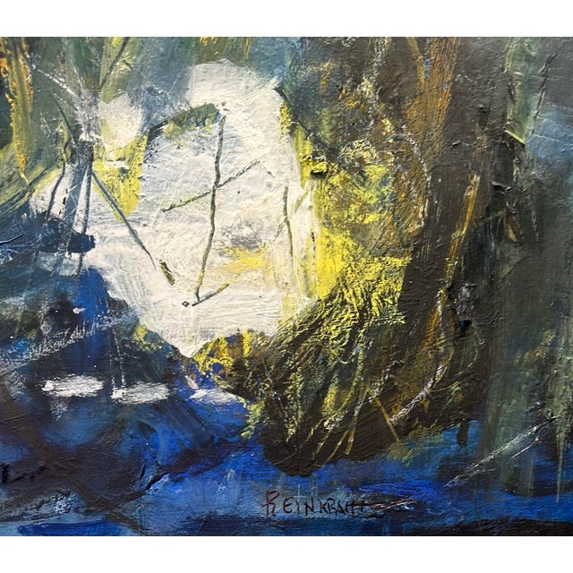 Connecting to the Light by, Ellen Reinkraut is an exemplary piece of work by the artist. It is true to her technique of...