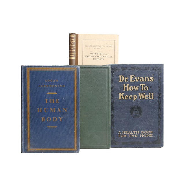 Vintage Medical Reference Books, S/18 Chairish