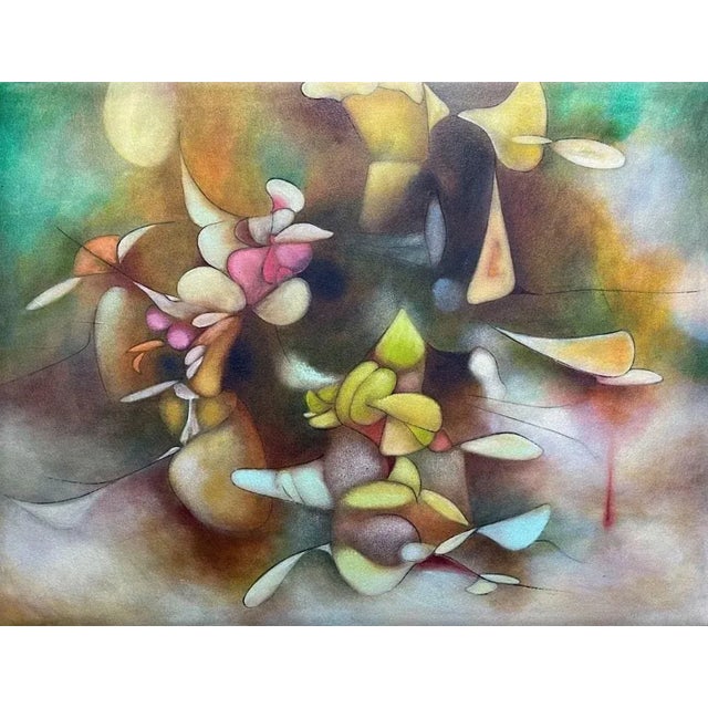 2022 Daniel Ketelhut Abstract Oil on Canvas Painting Titled, "In The Shadow of Summers Now Past" For Sale