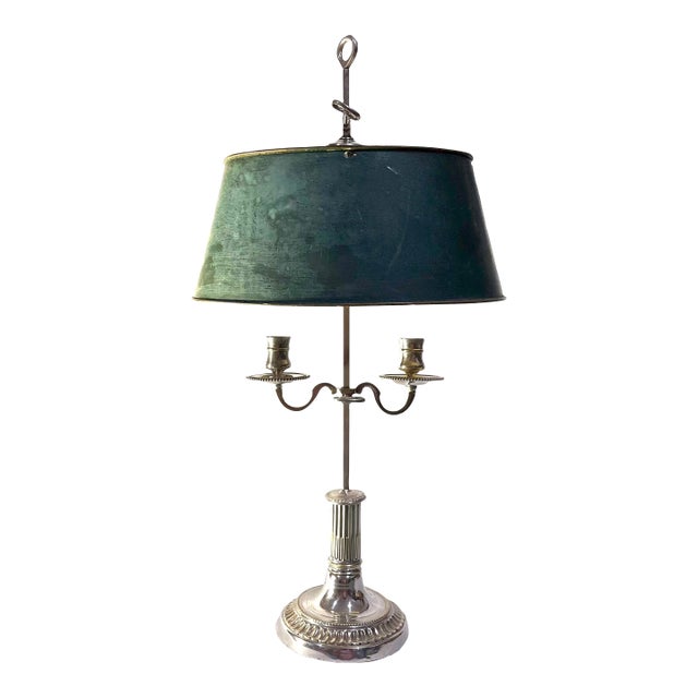 Early 19th Century Bouillotte Lamp - Candle Holder For Sale