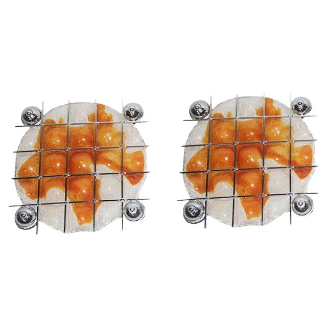 Wall Lights by Angelo Brotto for Esperia, 1960s, Set of 2 For Sale