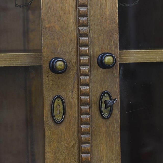 Art Deco Liquor Cabinet or Bookcase For Sale - Image 6 of 8