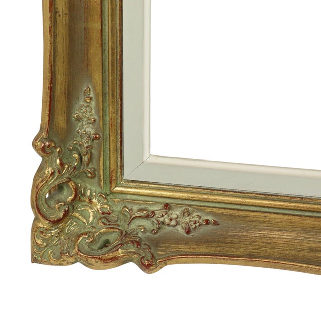 Gold Large Baroque Style Frame in Wood and Plaster For Sale - Image 8 of 15