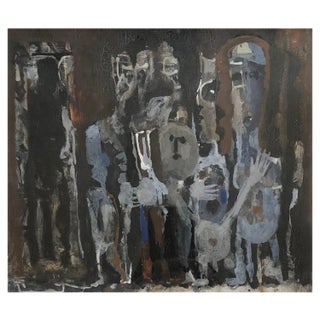 Olga Reiwald, Hands, Gouache on Paper For Sale