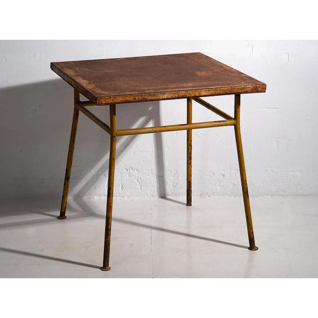 1920s Antique Terrace Table, 1920s For Sale - Image 5 of 10