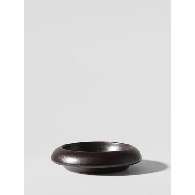 1950s Brown Stoneware Decorative Bowl by Andersson & Johanssons for Höganäs Keramik, 1960 For Sale - Image 5 of 5