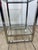 Metal Chrome and Glass Side Table, 2000s For Sale - Image 7 of 10