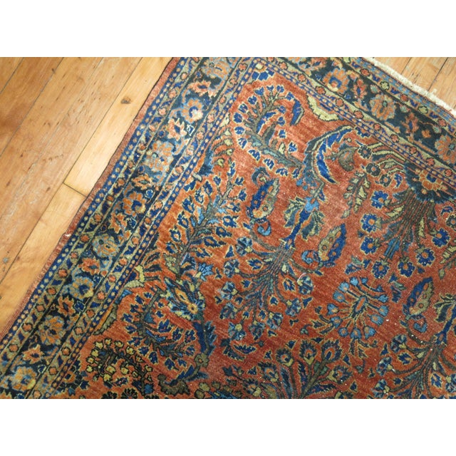 Early 20th Century Persian Sarouk Rug - 4'9" x 8' For Sale - Image 13 of 18