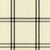 Sample - Schumacher Luberon Plaid Fabric in Raven For Sale