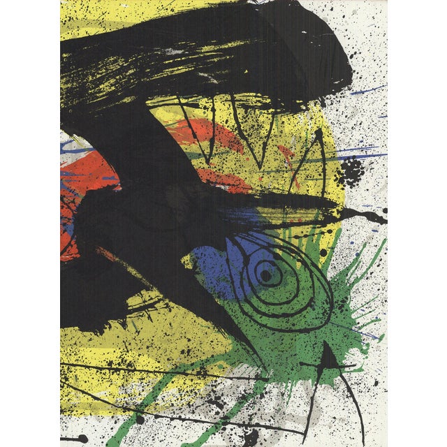 Contemporary Joan Miro Derriere Le Miroir No. 203, Pg 4,5, 1973 For Sale - Image 3 of 4