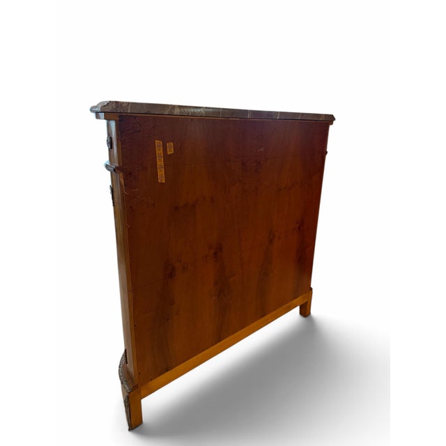 Wood Mid-20th Century Italian Colombo Mobili French Napoleon III Style Marquetry Credenza For Sale - Image 7 of 12