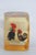 Barcelos Roosters Encased Lucite Souvenir Paperweight Amber Tinted Acrylic 5105b For Sale - Image 15 of 15