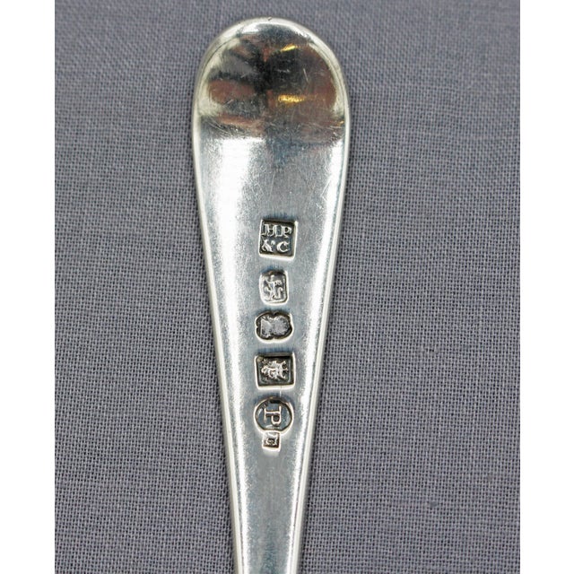 1810 English George III Sterling Silver Gravy Ladle For Sale - Image 4 of 4