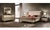 Casa Milano Luce 5-Piece Italian High Gloss Bedroom Set With Led Bed For Sale