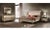 Luce 5-Piece Italian High Gloss Bedroom Set With Led Bed For Sale
