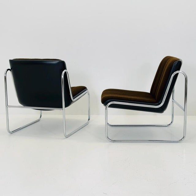 Mid-Century Modern Sling Lounge Chair by Peter Hoyte for Habitat, Italy, 1980s For Sale - Image 15 of 18