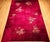 Antique Chinese Art Deco Rug, Hand-Knotted Wool, Crimson Floral Design, 10x14 For Sale - Image 13 of 18