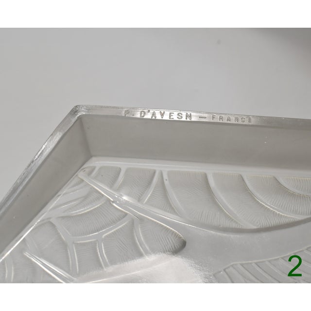 1930s Pierre d'Avesn Lorrain Daum French Art Deco Wall Sconces #1 - A Pair For Sale - Image 18 of 18