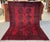 Tribal Vintage Afghan Khal Mohammad Aina Gul Bokhara Tribal Rug - 7'6" X 5'7" For Sale - Image 3 of 12