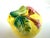 Traditional Vintage Majolica Style Lemon Salt & Pepper Shakers – Hand-Painted Ceramic, a Pair For Sale - Image 3 of 10