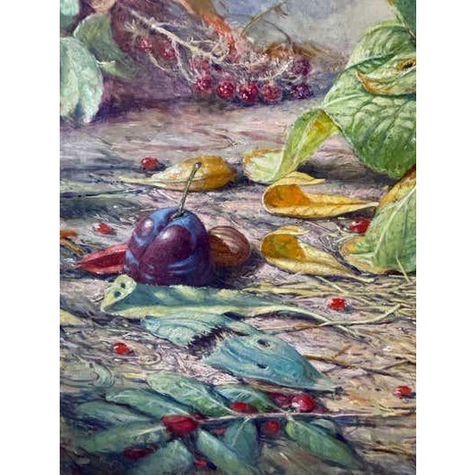 American Late 20th Century Ronald Bateman Surreal/ Fantasy Large Oil on Canvas For Sale - Image 3 of 10