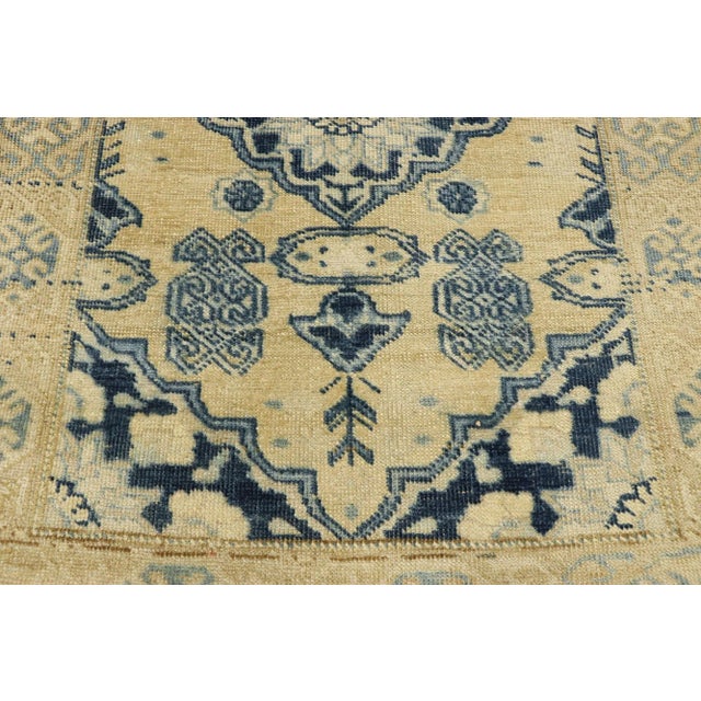 Vintage Turkish Oushak Rug - 02'06 X 03'06 For Sale - Image 4 of 10