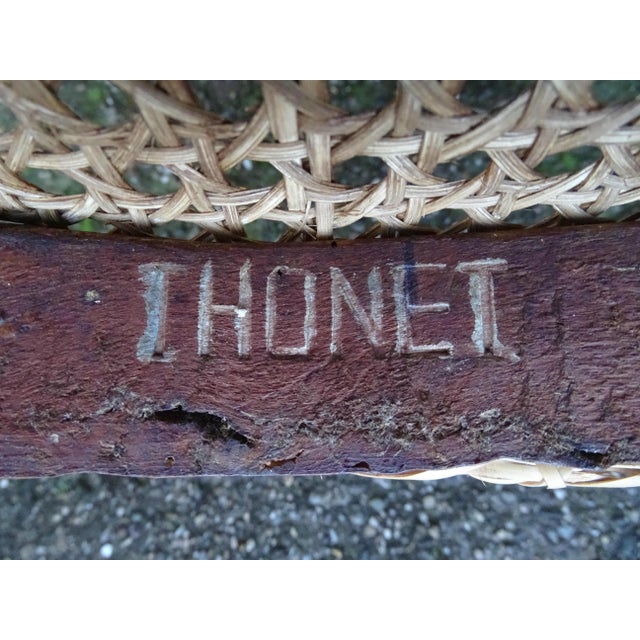 Wood Chairs in Natural Oak by Michael Thonet for Gebrüder Thonet, Set of 4 For Sale - Image 7 of 11