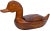 Late 20th Century Wooden Duck Lidded Bowl For Sale - Image 5 of 5