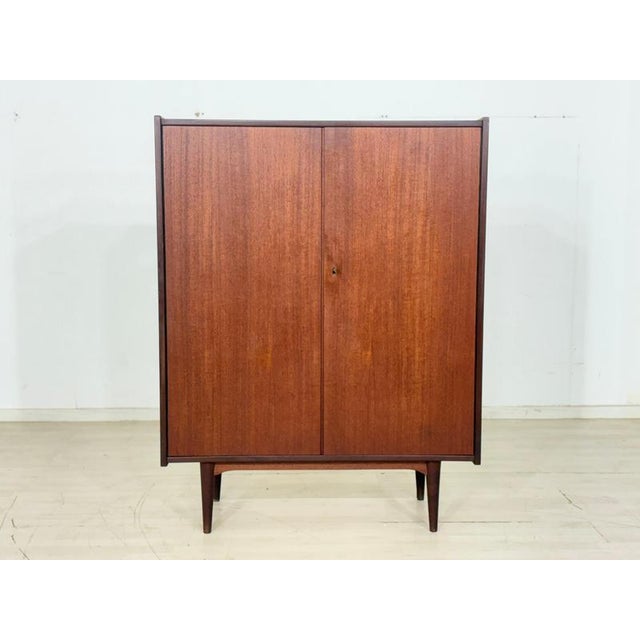 Vintage Danish Teak Linen Cabinet For Sale - Image 10 of 10