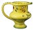Majolica Ceramic Drink if You Can Jug Vase from Cooperativa Ceramica Imola, Italy, 1920s For Sale