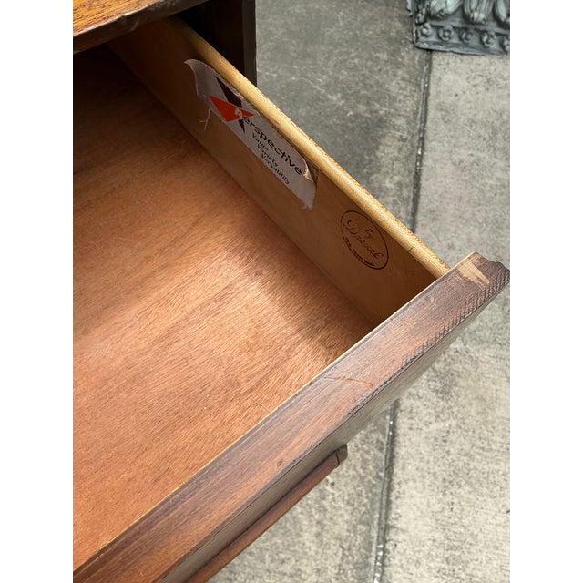 Drexel Vintage Drexel Perspective Mahogany Dresser For Sale - Image 4 of 12
