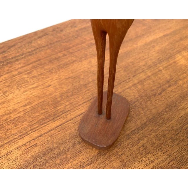Mid-Century Teak Birds, 1960s, Set of 3 For Sale - Image 3 of 18