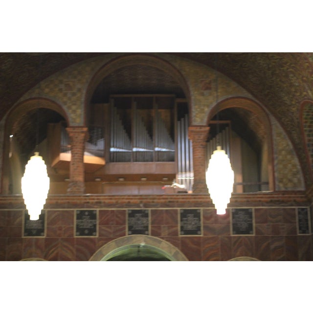 1960s Vintage Tiered Art Deco Style Chandelier For Sale - Image 11 of 13