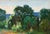 Realism Spring Painting Rural Landscape Impressionism Antique Oil Painting Original Soviet Art Ukrainian Artist Kalatsyuk y.a. 24-34 1985 For Sale - Image 3 of 6