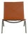 Vintage PK22 Chair in Cognac Bison Leather by Poul Kjærholm, 2000s For Sale
