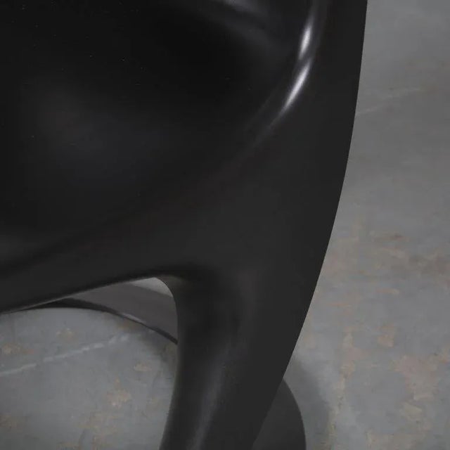 Plastic German Casalino Chair in Black by Alexander Begge for Casala, 2000s For Sale - Image 7 of 18