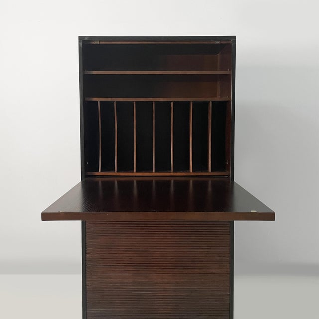 Brown Italian Modern Cabinet by Le Corbusier for Cassina, 1990s For Sale - Image 8 of 14