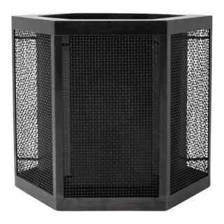 Industrial Polygonal Metal Planter Prototype from Poland For Sale