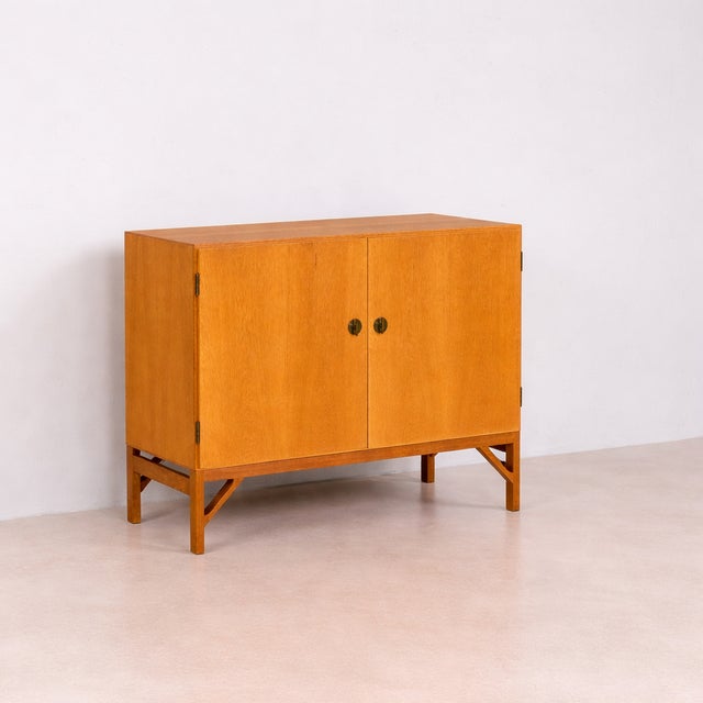 Oak Model 232 China Cabinet by Børge Mogensen for FDB, Denmark, 1960s For Sale - Image 17 of 17