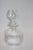 Steuben Crystal Decanter with American Eagle Stopper on a ball, a stylized globe of the world (clear sphere), Designed by...