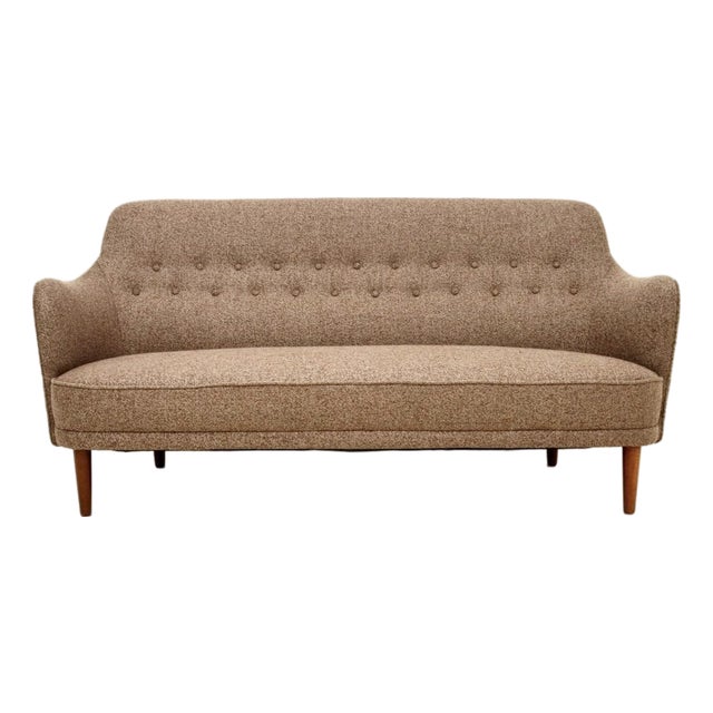 Vintage Swedish Samsas Sofa attributed to Carl Malmsten, 1960 For Sale