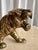 Mid-Century Brass Handmade Tiger Sculpture, 1970s For Sale - Image 6 of 12