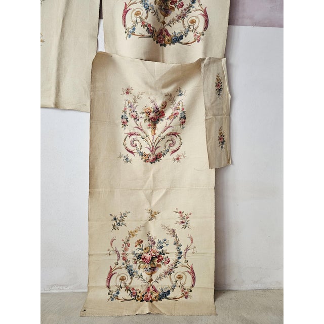 Antique Fabrics for Upholstering, 1890s, Set of 5 For Sale - Image 9 of 18