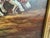 1990s Original Fox Hunting Oil Painting Signed English Hunt Horses Hounds Framed For Sale - Image 5 of 12