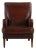 A Dutch Classic Leather Club Chair, C. 1960. For Sale
