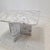 Italian Carrara Marble Coffee Table, 1980s For Sale - Image 11 of 13