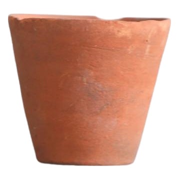 20th Century Petite Italian Terracotta Pot For Sale