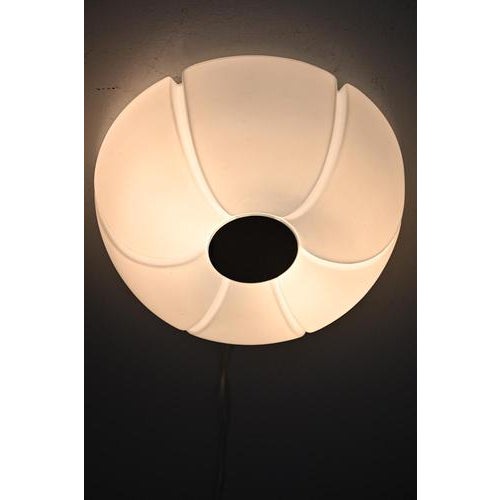 Glass Model Lotus Lamp from Glashütte Limburg For Sale - Image 3 of 8