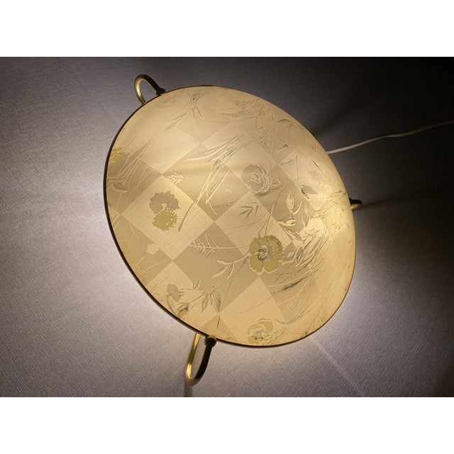 Mid-Century Ceiling Lamp with Flower Pattern from Erco, 1950s For Sale - Image 16 of 18